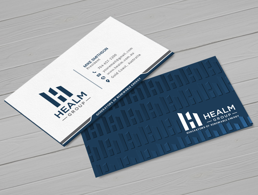 Healm Group logo design by Niqnish