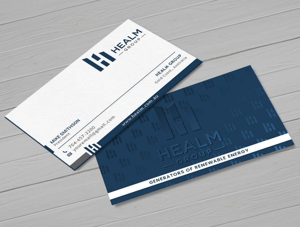 Healm Group logo design by Niqnish