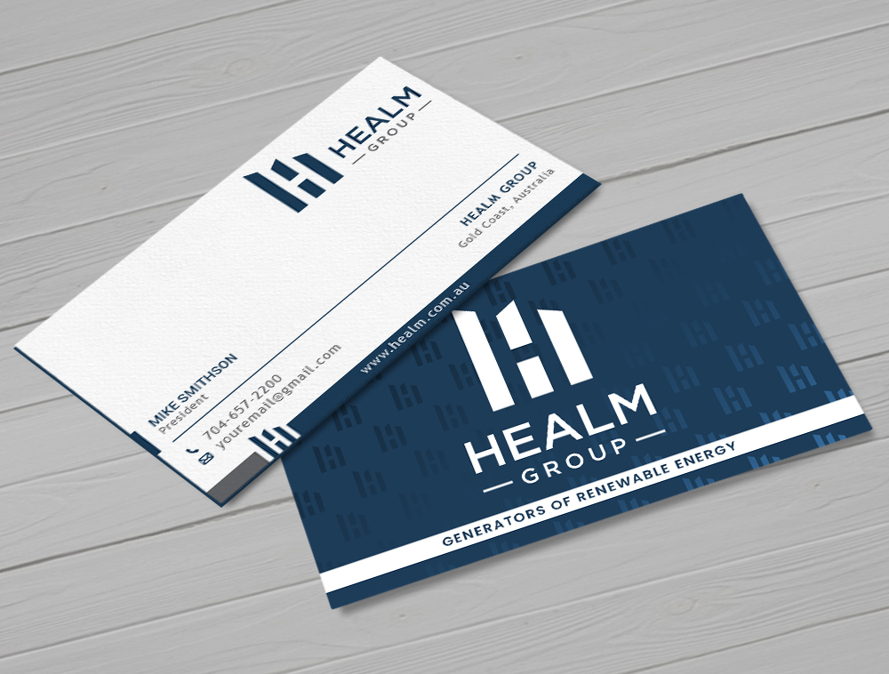 Healm Group logo design by Niqnish