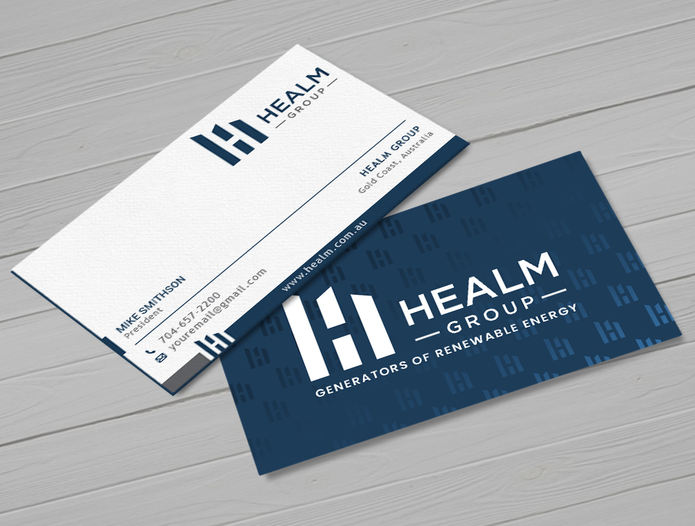 Healm Group logo design by Niqnish