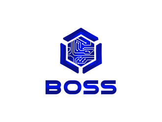 BOSS logo design by haidar