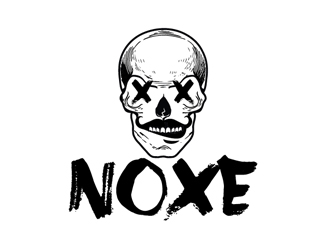  noxe logo design by Roma