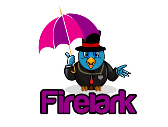 Firelark logo design by Suvendu