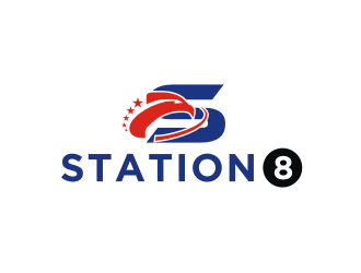 Station 8 logo design by Diancox