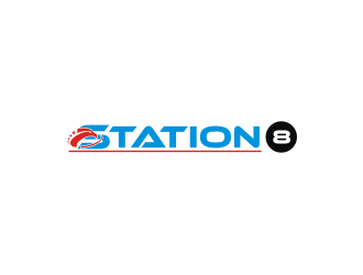 Station 8 logo design by Diancox