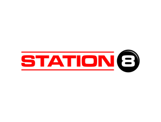 Station 8 logo design by andayani*