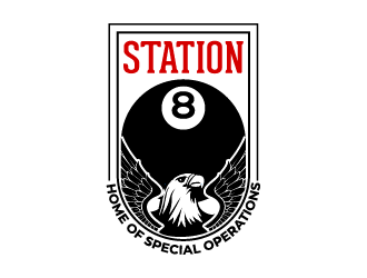 Station 8 logo design by Ultimatum