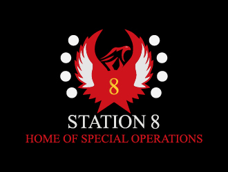 Station 8 logo design by pilKB