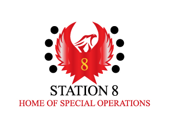 Station 8 logo design by pilKB