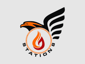 Station 8 logo design by azizah