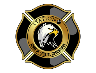 Station 8 logo design by Kruger