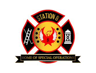 Station 8 logo design by pilKB