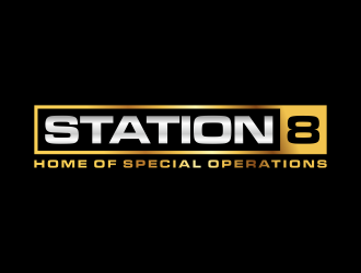 Station 8 logo design by p0peye