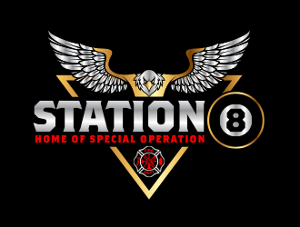 Station 8 logo design by scriotx