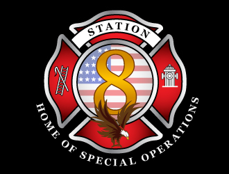 Station 8 logo design by Suvendu