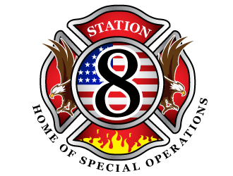 Station 8 logo design by Suvendu