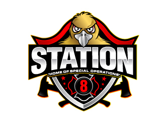 Station 8 logo design by Suvendu