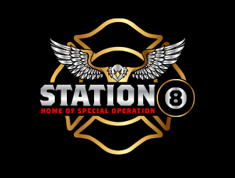 Station 8 logo design by scriotx