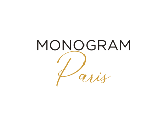 MONOGRAM Paris logo design by carman