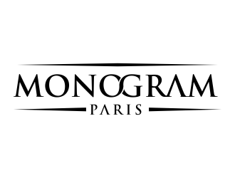 MONOGRAM Paris logo design by pel4ngi