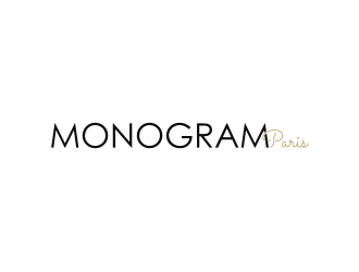 MONOGRAM Paris logo design by RatuCempaka