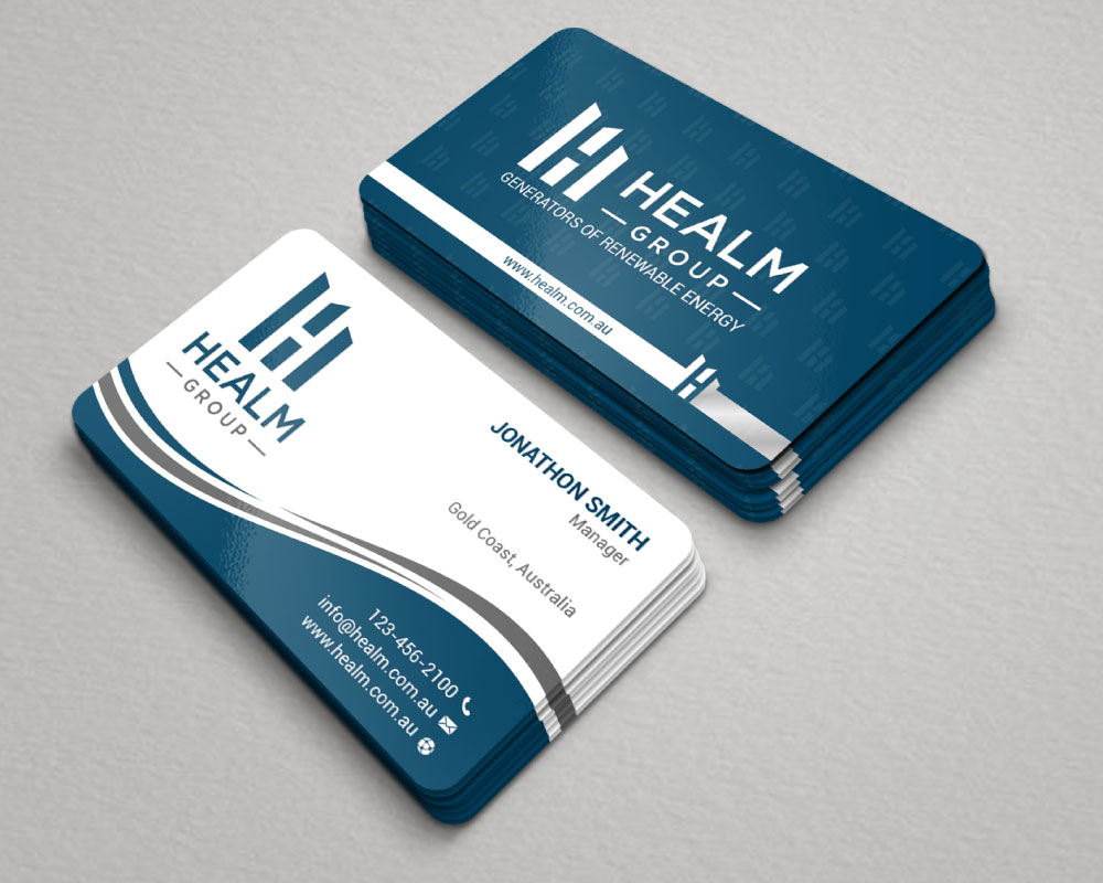 Healm Group logo design by Boomstudioz