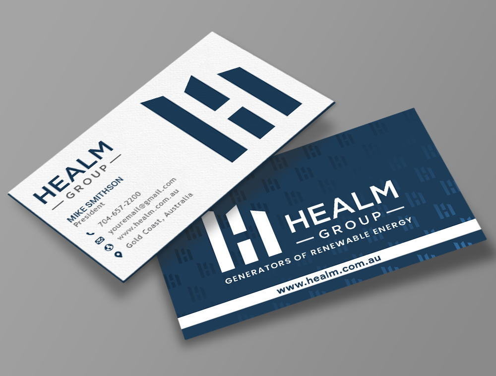 Healm Group logo design by Niqnish