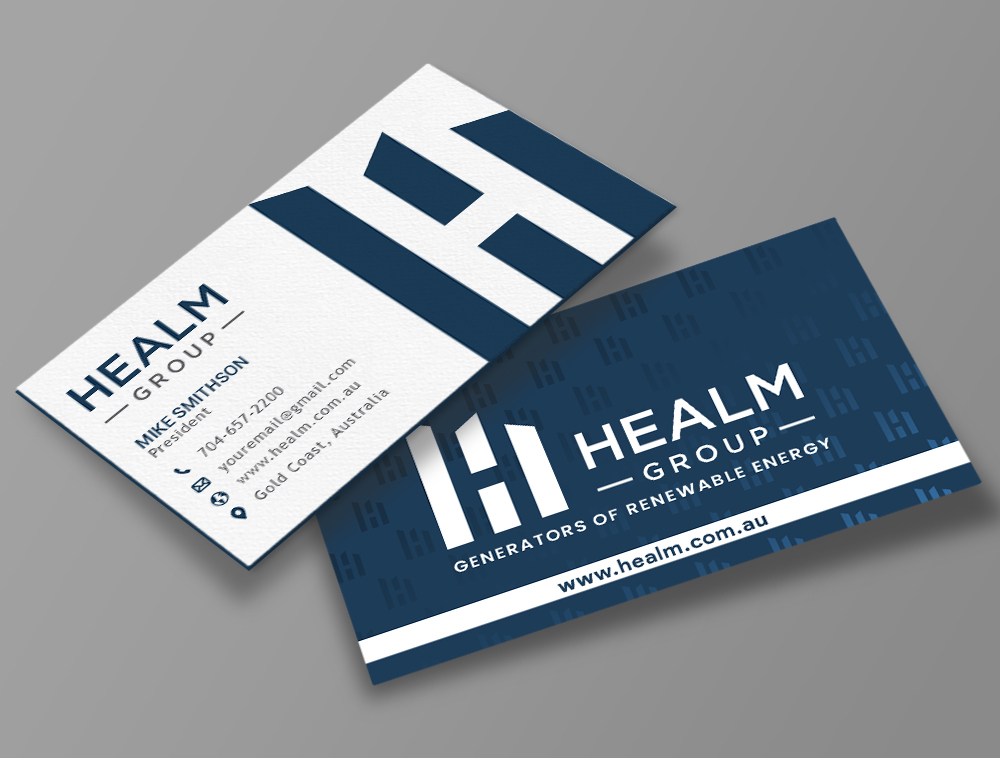 Healm Group logo design by Niqnish