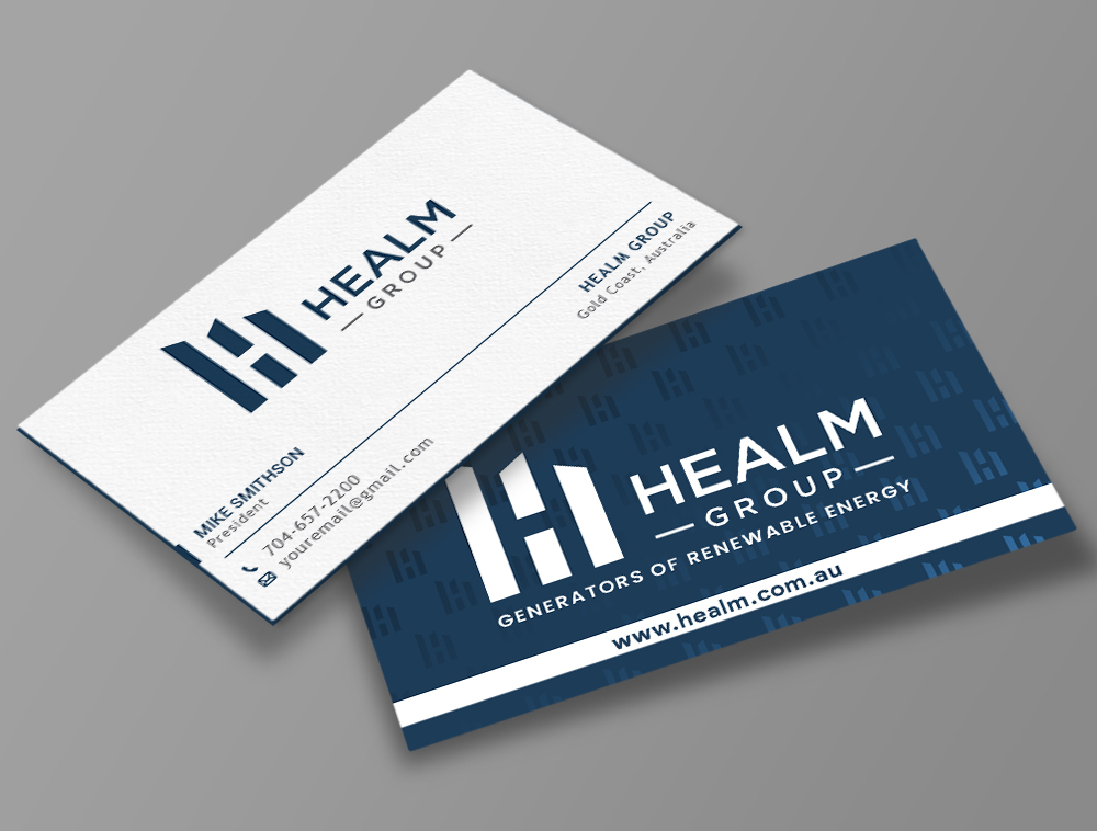 Healm Group logo design by Niqnish