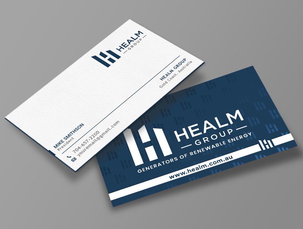 Healm Group logo design by Niqnish