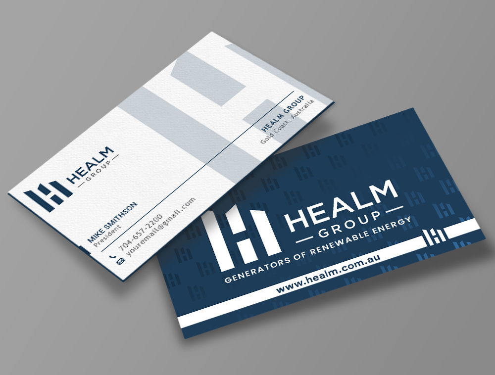 Healm Group logo design by Niqnish