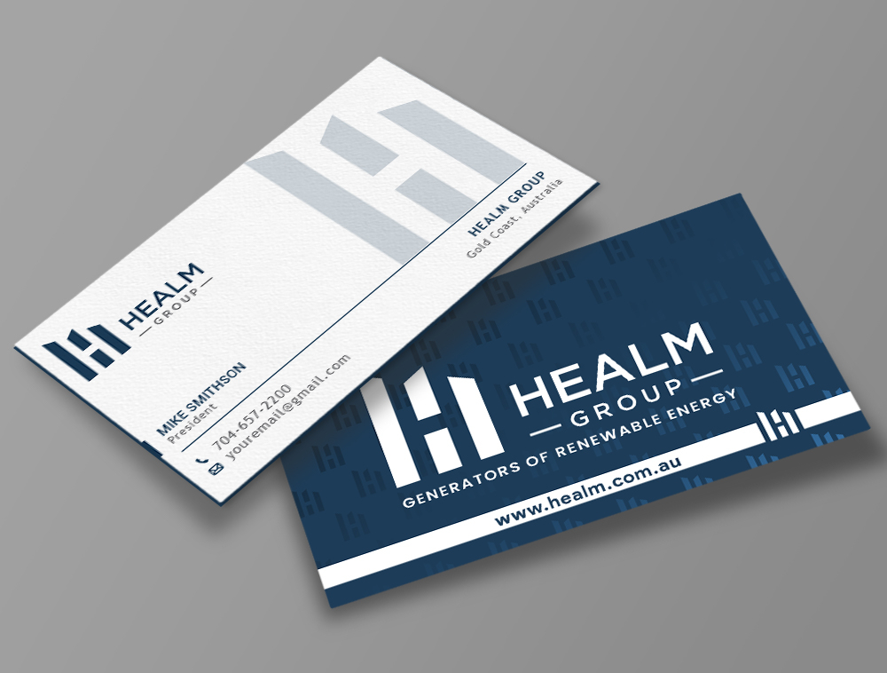 Healm Group logo design by Niqnish