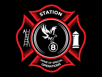 Station 8 logo design by Suvendu