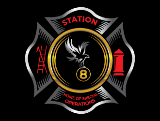 Station 8 logo design by Suvendu