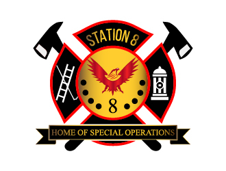 Station 8 logo design by pilKB