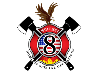 Station 8 logo design by Suvendu