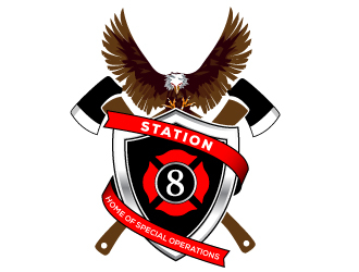 Station 8 logo design by Suvendu