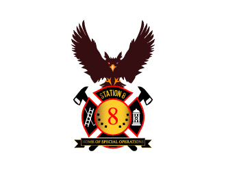 Station 8 logo design by pilKB