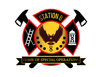 Station 8 logo design by pilKB