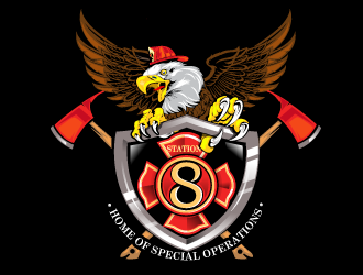 Station 8 logo design by Suvendu