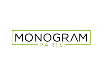 MONOGRAM Paris logo design by puthreeone