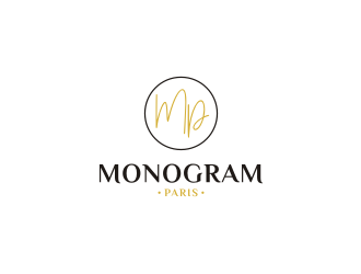 MONOGRAM Paris logo design by muda_belia