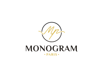 MONOGRAM Paris logo design by muda_belia