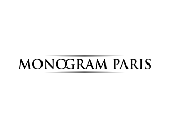 MONOGRAM Paris logo design by pel4ngi