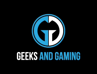 Geeks and Gaming logo design by cybil