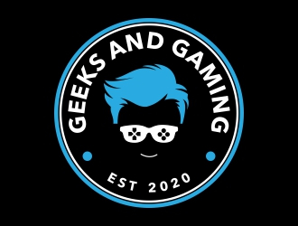 Geeks and Gaming logo design by rizuki