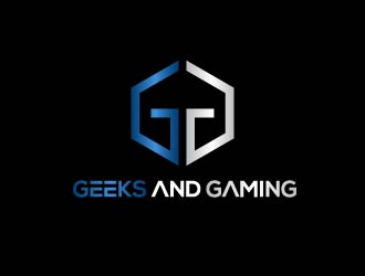 Geeks and Gaming logo design by gateout