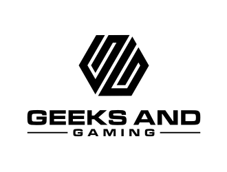 Geeks and Gaming logo design by puthreeone