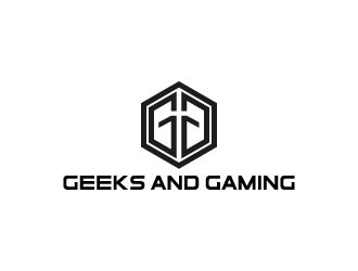 Geeks and Gaming logo design by aryamaity