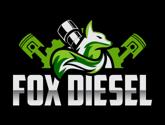 Fox Diesel logo design by cikiyunn